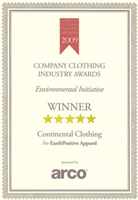 Award certificate