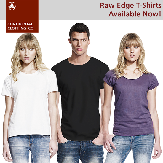 N13, N14, N15 Raw Edge T Shirts, Now In Stock!