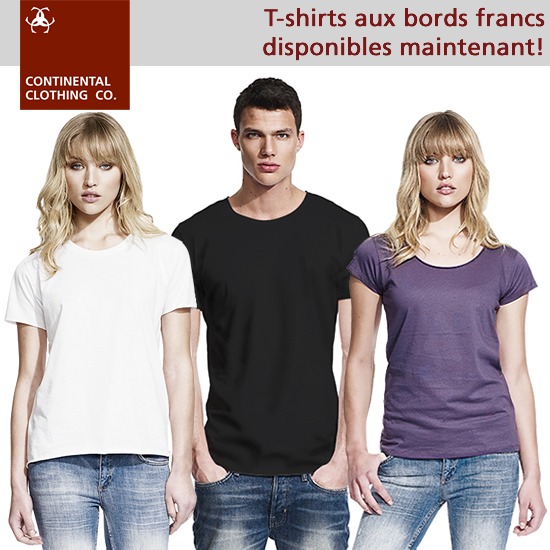 N13, N14 & N15 T-shirts aux bords francs